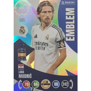Panini FIFA Club WM Trading Cards 2025 | Nr. 253 Luka Modric | Emblem