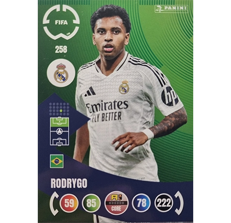 Panini FIFA Club WM Trading Cards 2025 | Nr. 258 Rodrygo