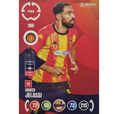 Panini FIFA Club WM Trading Cards 2025 | Nr. 265 Hamza Jelassi