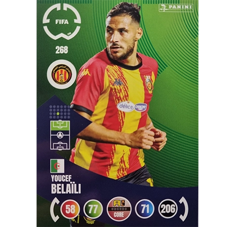 Panini FIFA Club WM Trading Cards 2025 | Nr. 268 Youcef Belaili