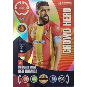Panini FIFA Club WM Trading Cards 2025 | Nr. 270 Mohamed Amine Ben Hamida | Crowd Hero