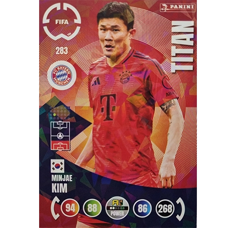 Panini FIFA Club WM Trading Cards 2025 | Nr. 283 Minjae Kim | Titan