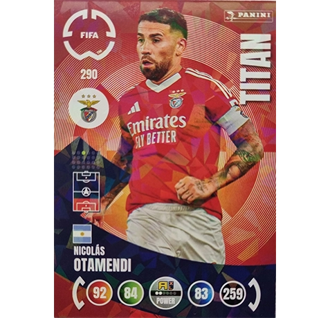 Panini FIFA Club WM Trading Cards 2025 | Nr. 290 Nicolas Otamendi | Titan
