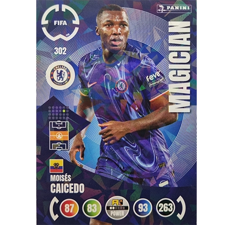 Panini FIFA Club WM Trading Cards 2025 | Nr. 302 Moises Caicedo | Magician