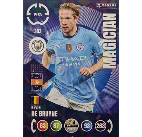 Panini FIFA Club WM Trading Cards 2025 | Nr. 303 Kevin De Bruyne | Magician