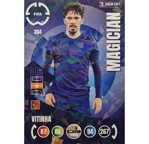 Panini FIFA Club WM Trading Cards 2025 | Nr. 304 Vitinha | Magician