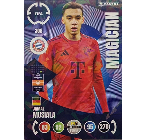 Panini FIFA Club WM Trading Cards 2025 | Nr. 306 Jamal Musiala | Magician