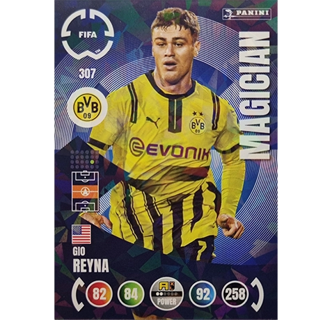 Panini FIFA Club WM Trading Cards 2025 | Nr. 307 Gio Reyna | Magician