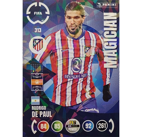 Panini FIFA Club WM Trading Cards 2025 | Nr. 313 Rodrigo De Paul | Magician