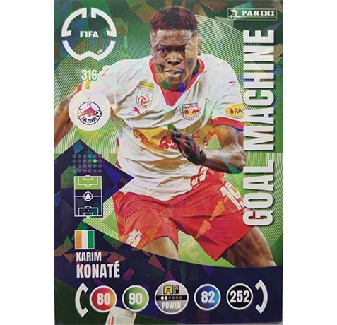 Panini FIFA Club WM Trading Cards 2025 | Nr. 316 Karim Konate | Goal Machine