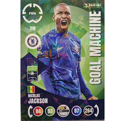 Panini FIFA Club WM Trading Cards 2025 | Nr. 318 Nicolas Jackson | Goal Machine