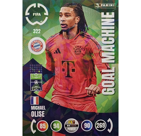 Panini FIFA Club WM Trading Cards 2025 | Nr. 322 Michael Olise | Goal Machine