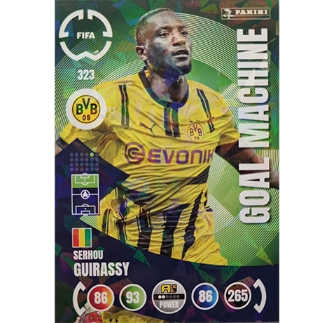 Panini FIFA Club WM Trading Cards 2025 | Nr. 323 Serhou Guirassy | Goal Machine
