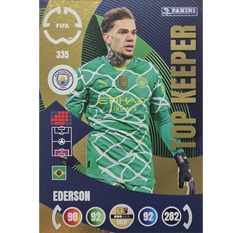 Panini FIFA Club WM Trading Cards 2025 | Nr. 335 Ederson | Top Keeper