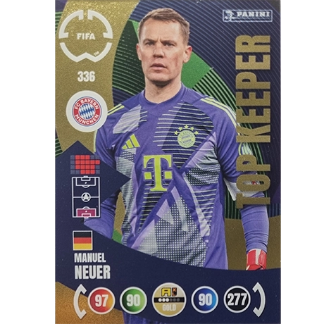 Panini FIFA Club WM Trading Cards 2025 | Nr. 336 Manuel Neuer | Top Keeper
