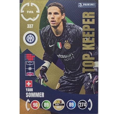 Panini FIFA Club WM Trading Cards 2025 | Nr. 337 Yann Sommer | Top Keeper