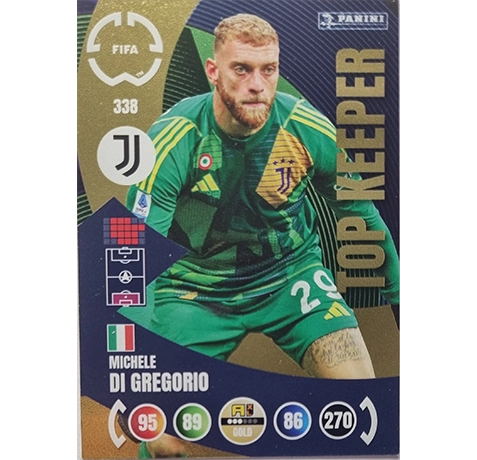 Panini FIFA Club WM Trading Cards 2025 | Nr. 338 Michele Di Gregorio | Top Keeper