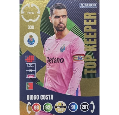 Panini FIFA Club WM Trading Cards 2025 | Nr. 339 Diogo Costa | Top Keeper