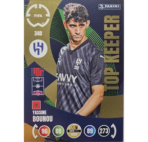 Panini FIFA Club WM Trading Cards 2025 | Nr. 340 Yassine Bounou | Top Keeper