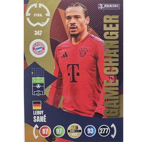 Panini FIFA Club WM Trading Cards 2025 | Nr. 347 Leroy Sane | Game Changer