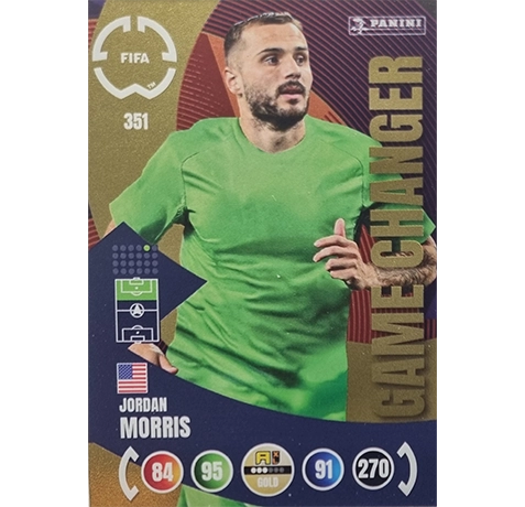 Panini FIFA Club WM Trading Cards 2025 | Nr. 351 Jordan Morris | Game Changer
