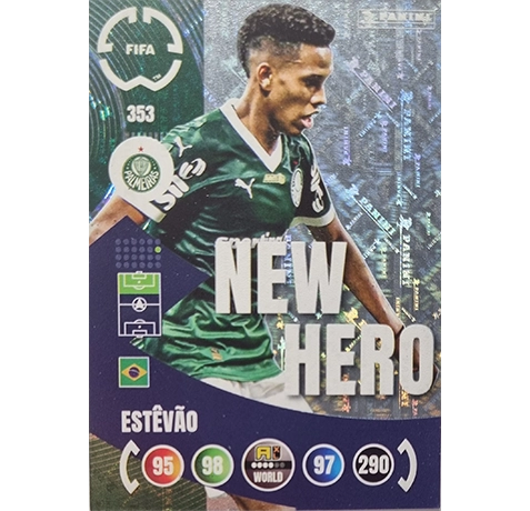 Panini FIFA Club WM Trading Cards 2025 | Nr. 353 Estevao | New Hero