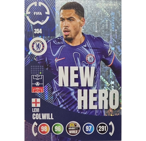 Panini FIFA Club WM Trading Cards 2025 | Nr. 354 Levi Colwill | New Hero