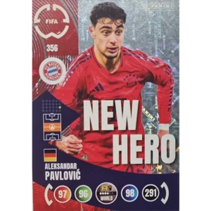 Panini FIFA Club WM Trading Cards 2025 | Nr. 356 Aleksandar Pavlovic| New Hero