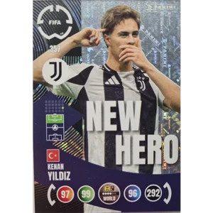 Panini FIFA Club WM Trading Cards 2025 | Nr. 357 Kenan Yildiz | New Hero