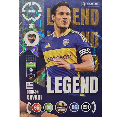 Panini FIFA Club WM Trading Cards 2025 | Nr. 361 Edinson Cavani | Legend
