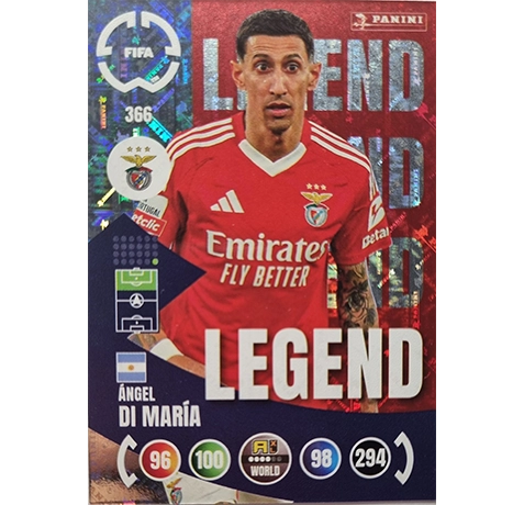 Panini FIFA Club WM Trading Cards 2025 | Nr. 366 Angel Di Maria | Legend