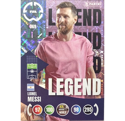 Panini FIFA Club WM Trading Cards 2025 | Nr. 369 Lionel Messi | Legend