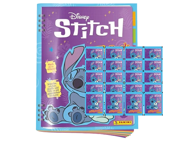 Panini Stitch Starter-Set – Stickeralbum + 20 Stickertüten | Super ScrapBook 2025