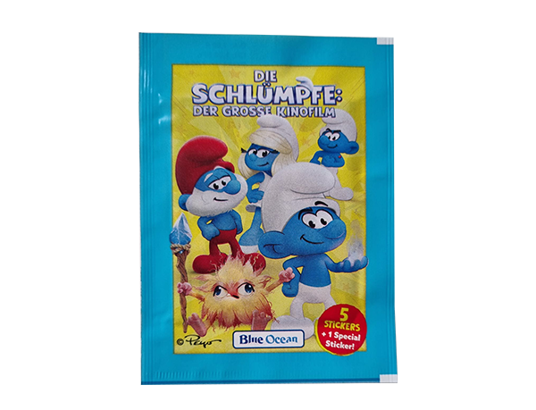 Die Schlümpfe Sticker 2025 – Original Stickertüte (1 Tüte)