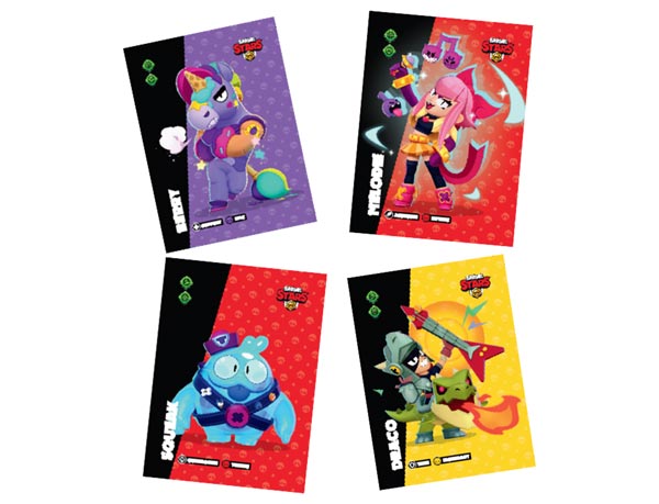 Panini Brawl Stars Trading Cards 2025 Einzel-Booster
