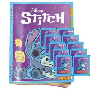 Panini Stitch Starter-Set – Stickeralbum + 10 Stickertüten