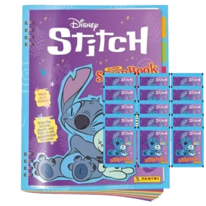 Panini Stitch Starter-Set – Stickeralbum + 15 Stickertüten