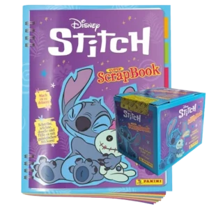 Panini Stitch Bundle – Stickeralbum + 1 Display (36 Stickertüten) | Super ScrapBook 2025