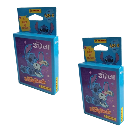 2x Panini Stitch ECO Blister – 16 Stickertüten (80 Sticker) | Super ScrapBook 2025