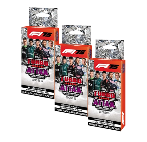 Topps Turbo Attax 2025 ECO Blister Pack – 3er Bundle