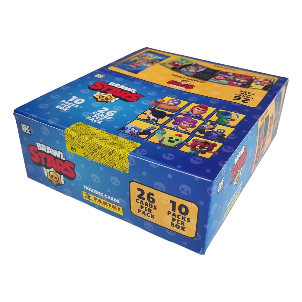 Panini Brawl Stars - Présentoir 24 Boosters - Cartes à Collectionner