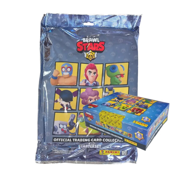 Panini Brawl Stars Display 2025 im Bundle mit Starter Pack