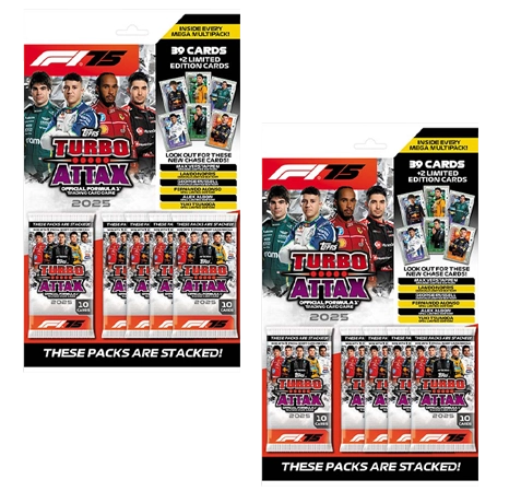 Topps Turbo Attax 2025 Mega Multipack – 2er Bundle