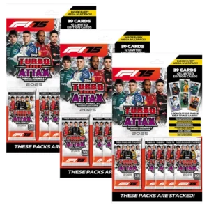 Topps Turbo Attax 2025 Mega Multipack – 3er Bundle