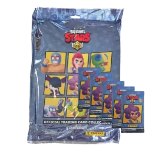 Panini Brawl Stars Starter Bundle mit 5 zusätzlichen Boostern