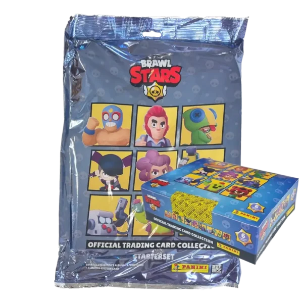 Panini Brawl Stars Display 2025 im Bundle mit Starter Pack