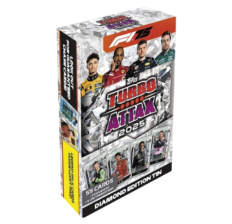 Topps Turbo Attax 2025 Mega Tin – Diamond Edition