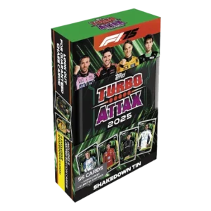 Topps Turbo Attax 2025 Mega Tin – Shake Down (grün)