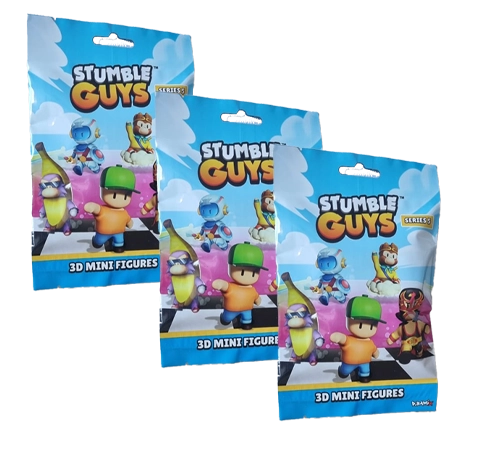 Stumble Guys 3D Serie 5 Minifiguren | 3x Sammeltüten