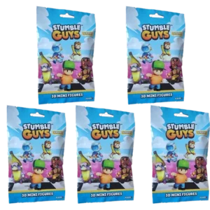 Stumble Guys 3D Serie 5 Minifiguren | 5x Sammeltüten